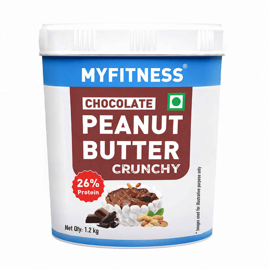 MyFitness 26g High Protein Chocolate Peanut Butter Spread - Crunchy