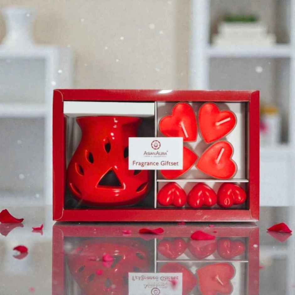 Hearts & Harmony Candle Diffuser Set