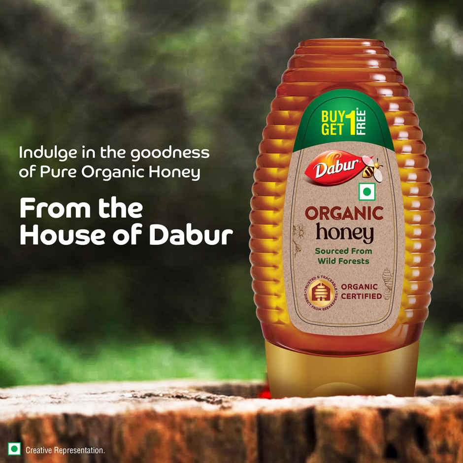 Dabur Honey Organic Squeezy | World's No.1 Honey Brand