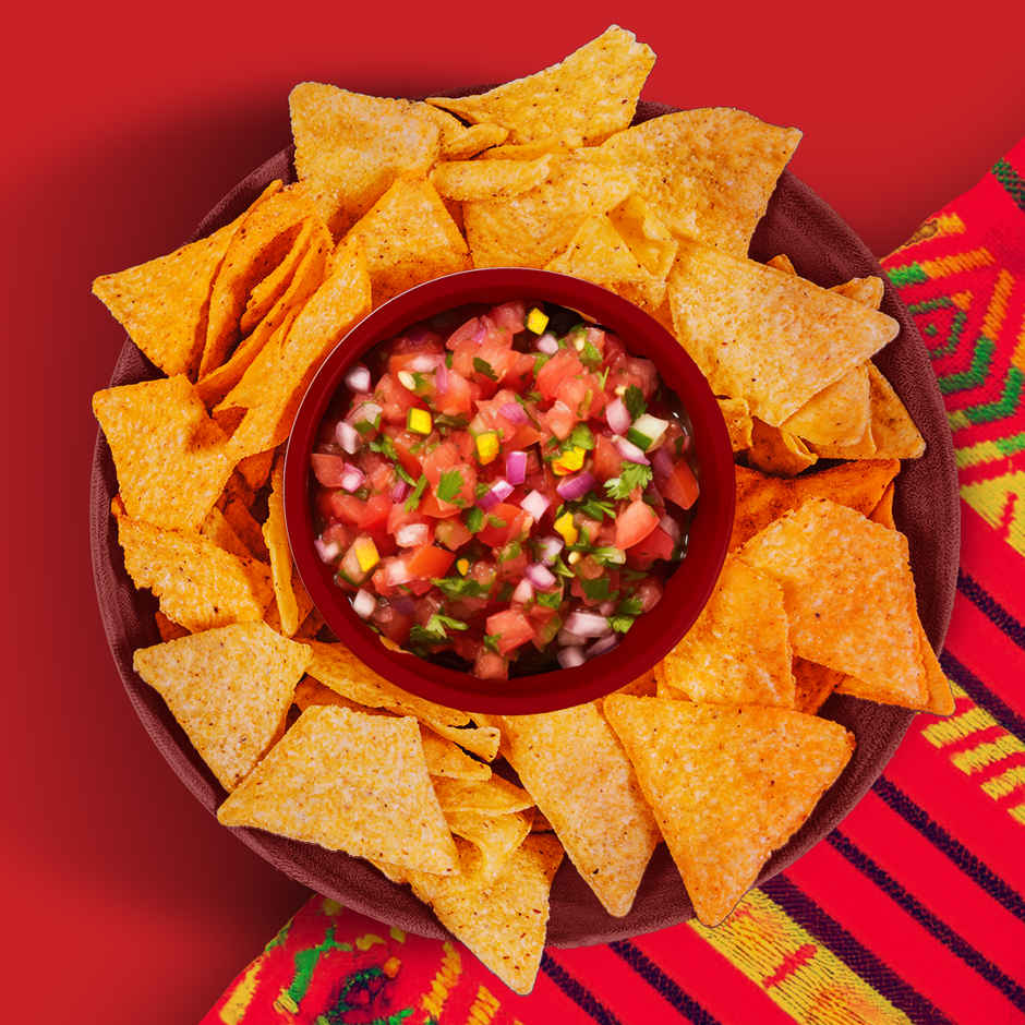 4700BC Pineapple Salsa Nachos I made in Avocado Oil
