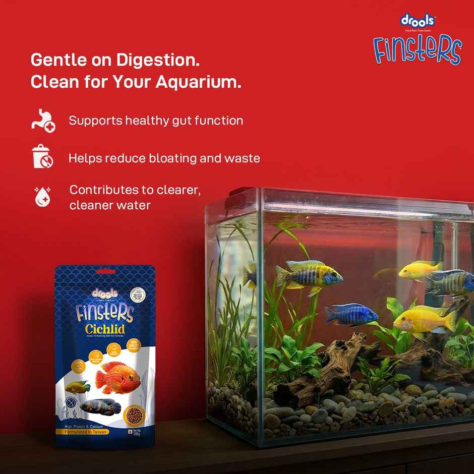 Drools Finsters Cichlid Fish Food