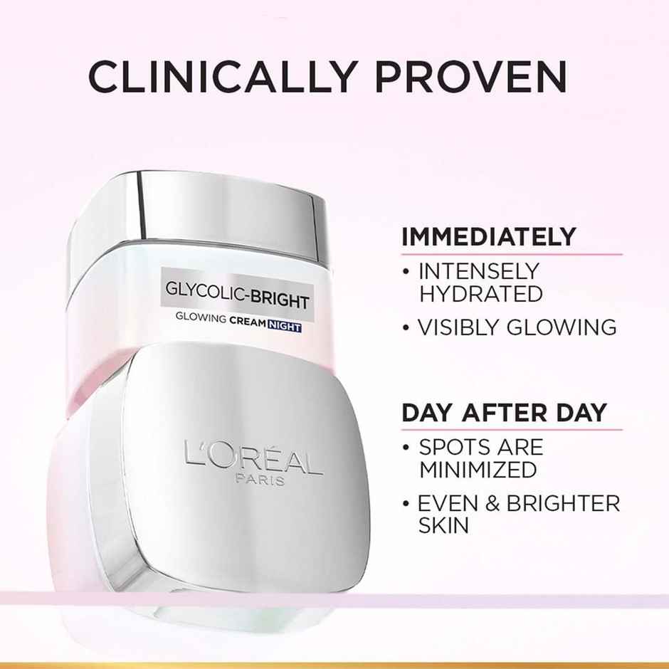 L'Oreal Paris Glycolic Bright Glowing Night Cream