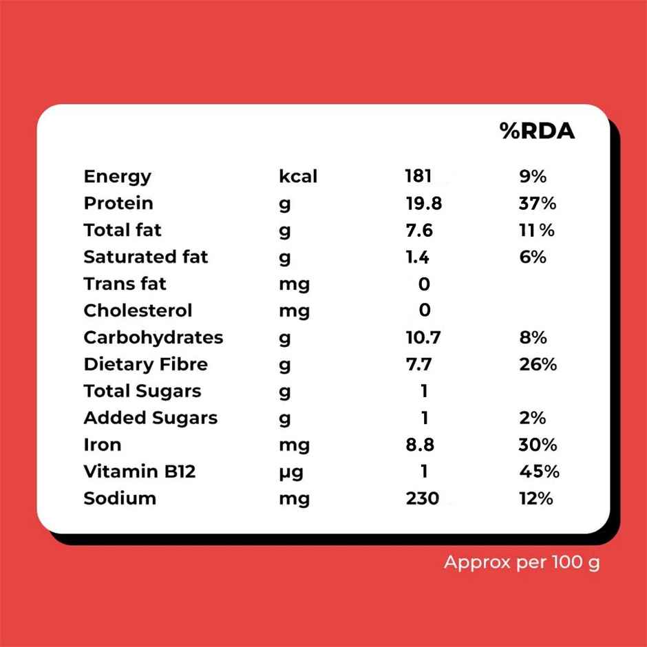 Hello Tempayy 40g Protein Szechuan Tempeh Cubes | Low Fat & High Fibre