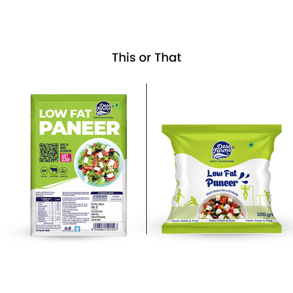 Desi Farms Low Fat Paneer Combo