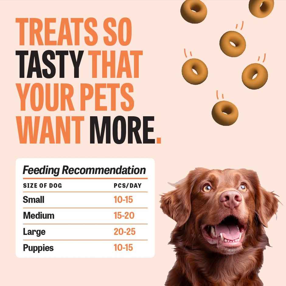 Petrcux Fish & Carrot Dog Treats