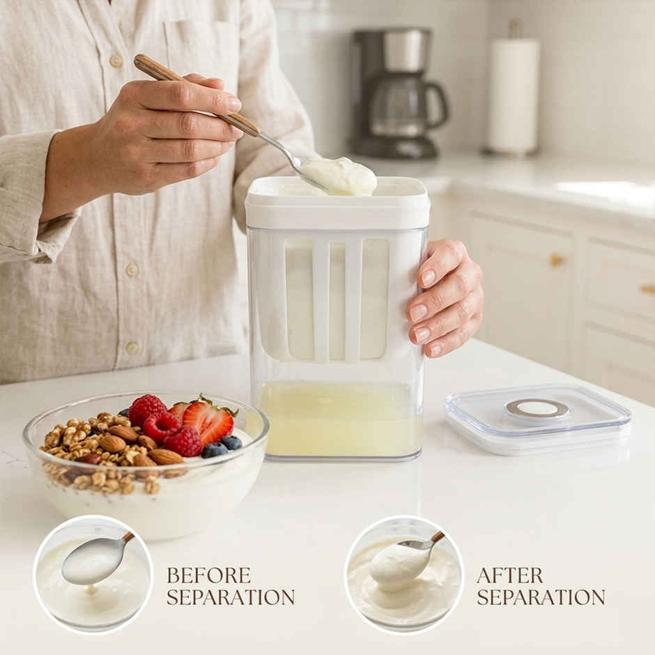 Habitat Premium Curd and Yogurt Maker | Appliance for Homemade Yogurt and Curd