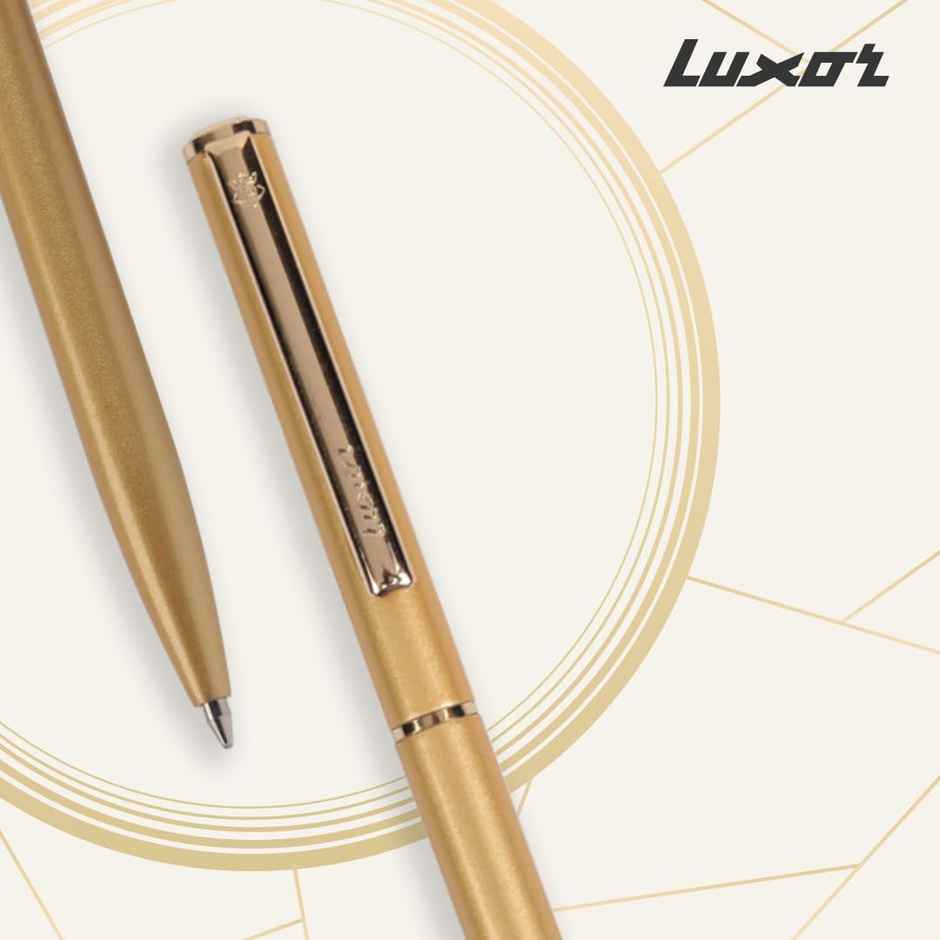 Luxor Ikon Golden Metal Ball pen Gold trim