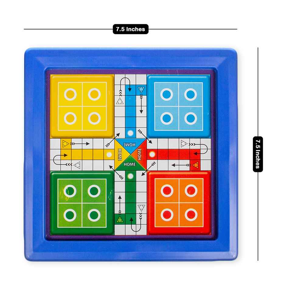Ratna's Snakes & Ladders With Ludo Magnetic Travelling | Assorted