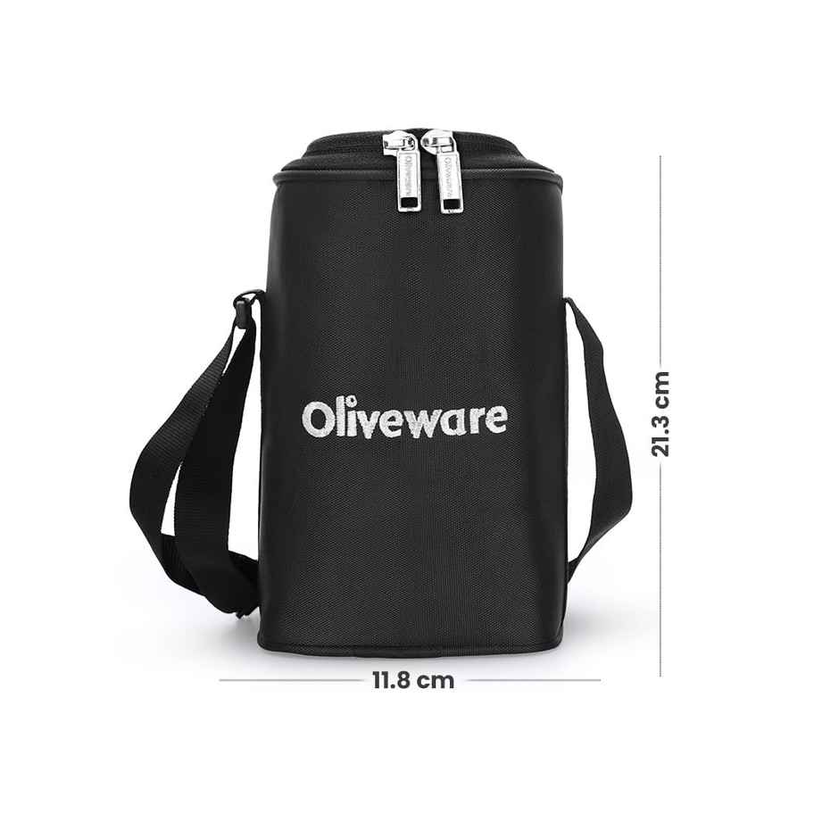 Oliveware Boss Pro Lunch Box - Black