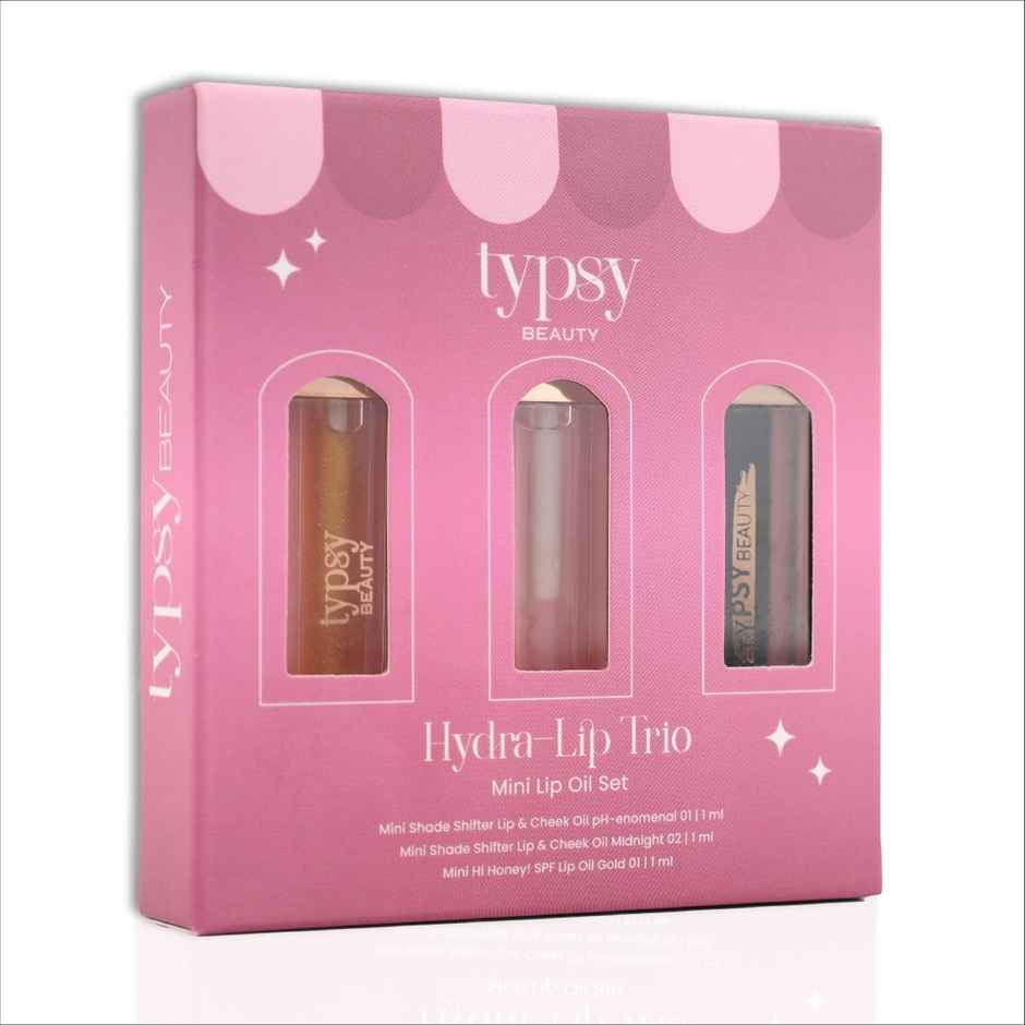 Typsy Beauty Hydra Lip Oil Combo | pH, Midnight, SPF
