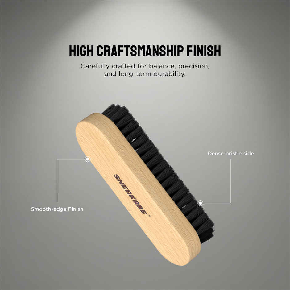 Sneakare Leather Shoe Polish and Care Brush