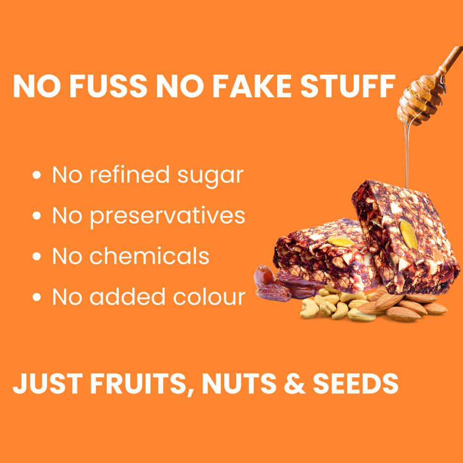 Eatopia Fruit Minis Date Bites Energy Bars (No Refined Sugar & Preservatives)