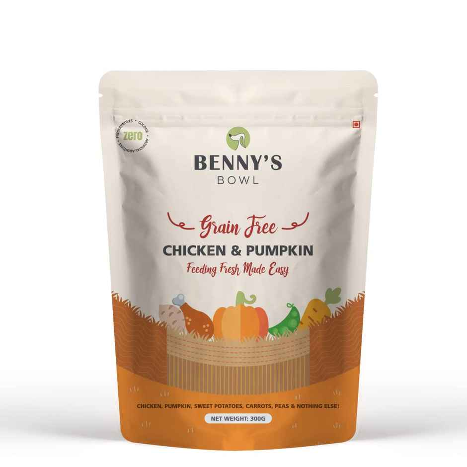 Benny's Bowl Fresh & Wet Dog Food - Chicken & Pumpkin | Grain Free
