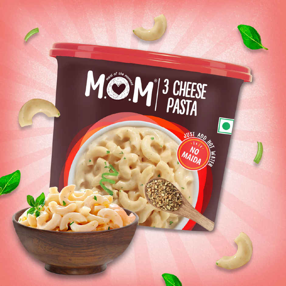 MOM 3 Cheese Instant Pasta | Quick Cook Pasta