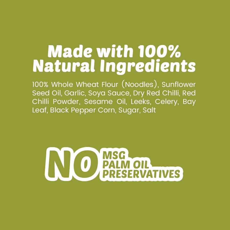 Yu Hot Barbeque - 100% Whole Wheat Instant Noodles | Pack Of 2