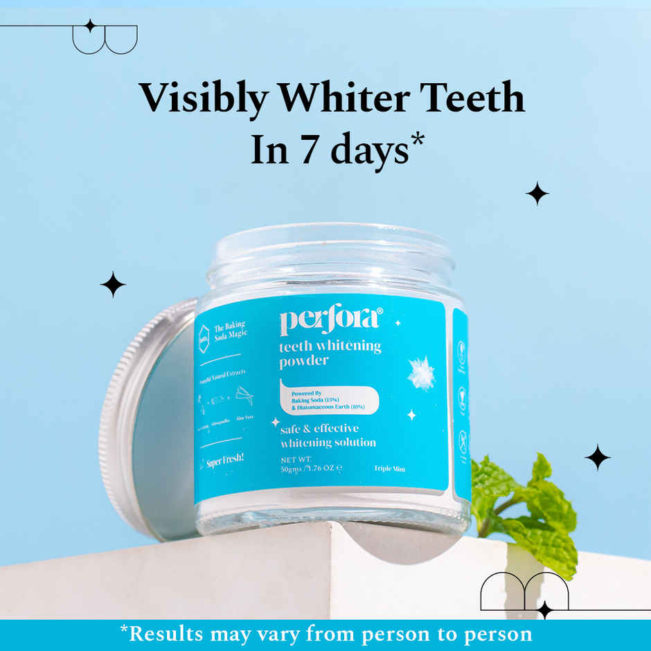 Perfora Teeth Whitening Powder (Triple Mint)