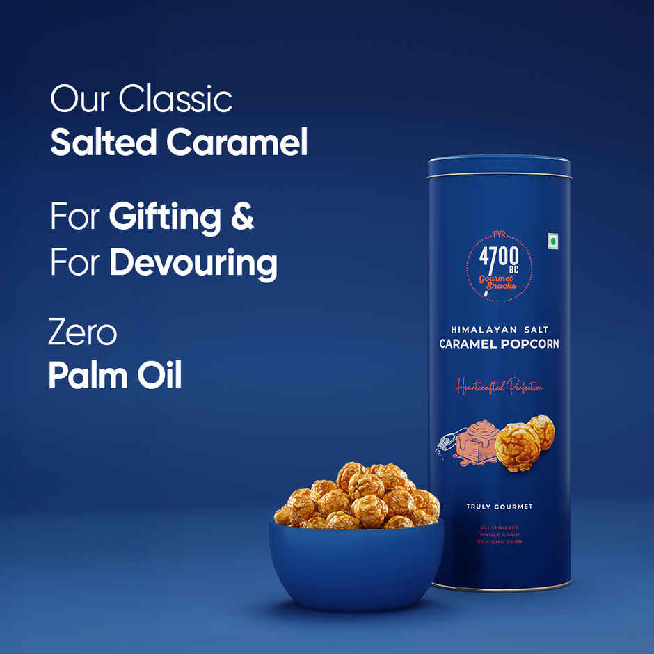 4700BC Himalayan Salt Caramel Popcorn Tin