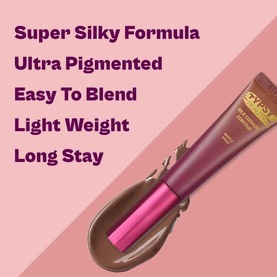 Typsy Beauty Silk Cushion Liquid Contour Wand - Maple Syrup