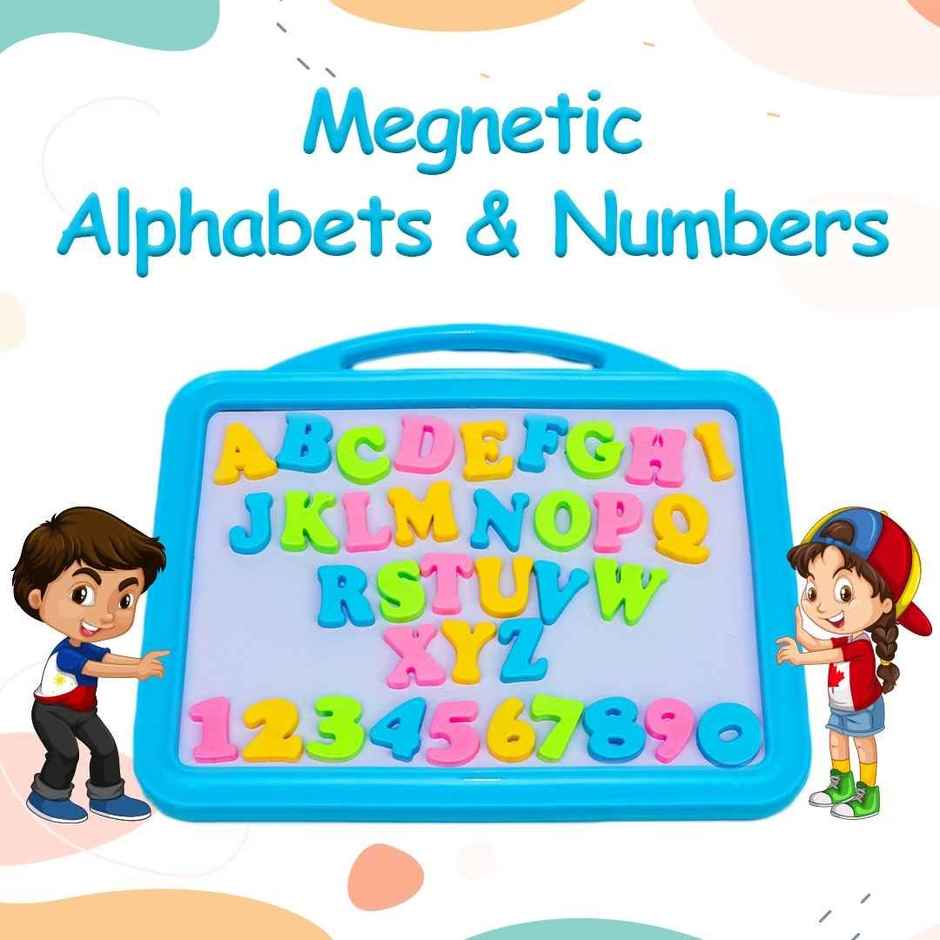 Ratna's Lovely Magnetic Slate 3 in 1 | Alphabets, Numbers | 3+ years
