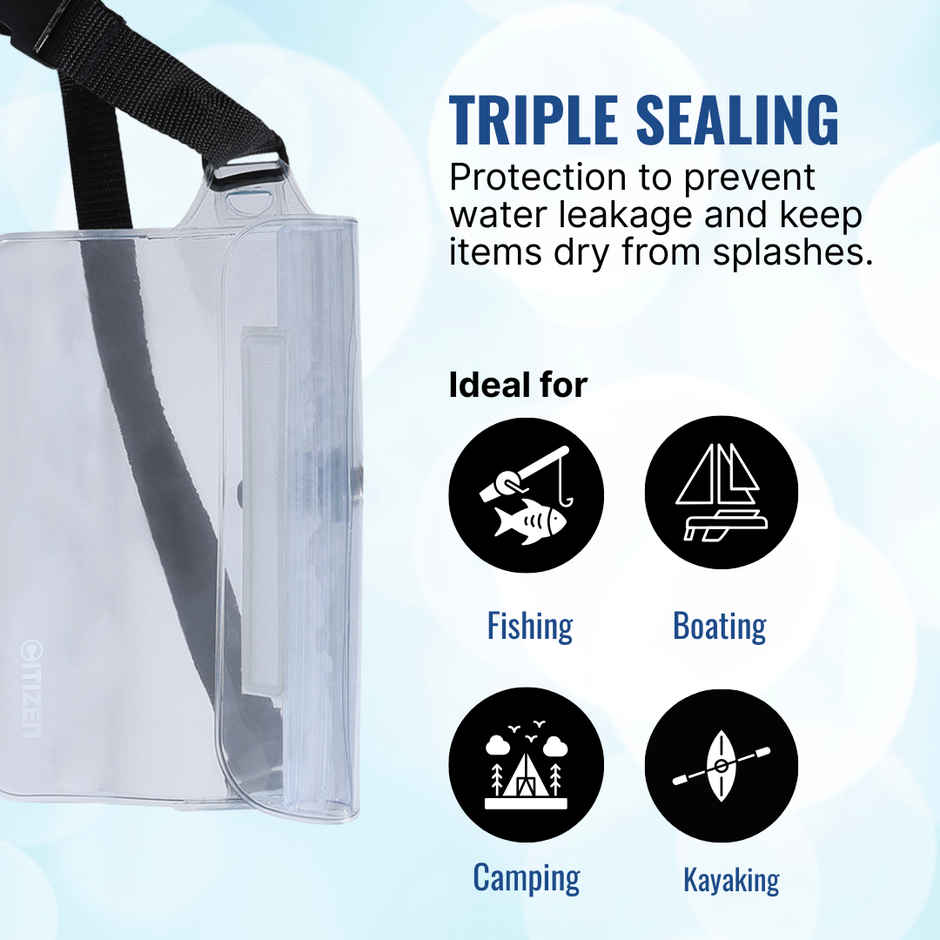 Citizen Waterproof Pouch with Adjustable Strap