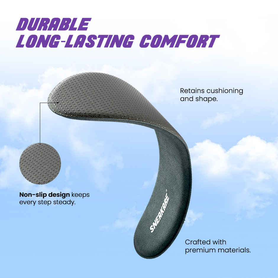 Sneakare Cloudsole Memory Foam Insoles Small | UK3.5 - UK6.5