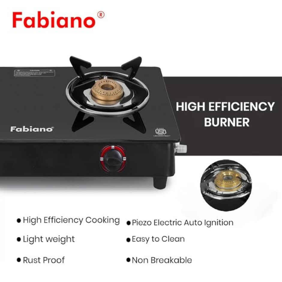 Fabiano 2 Burner Nano Automatic Gas Stove