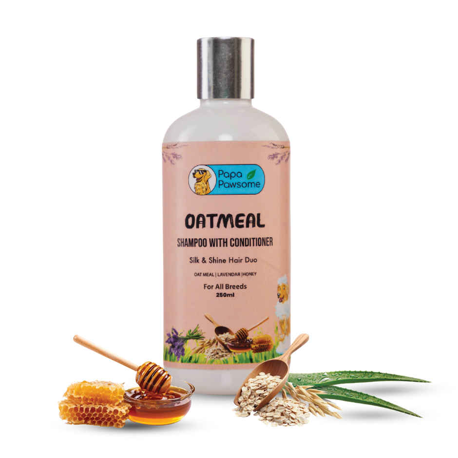 Papa Pawsome Oatmeal Shampoo With Conditioner
