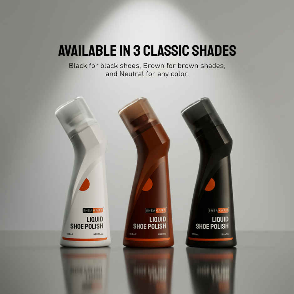 Sneakare Liquid Shoe Polish | Black