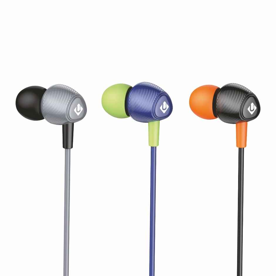 U&i Lock Stereo Earphone | Magnet Buds | 1.2m Cord | Blue-Green