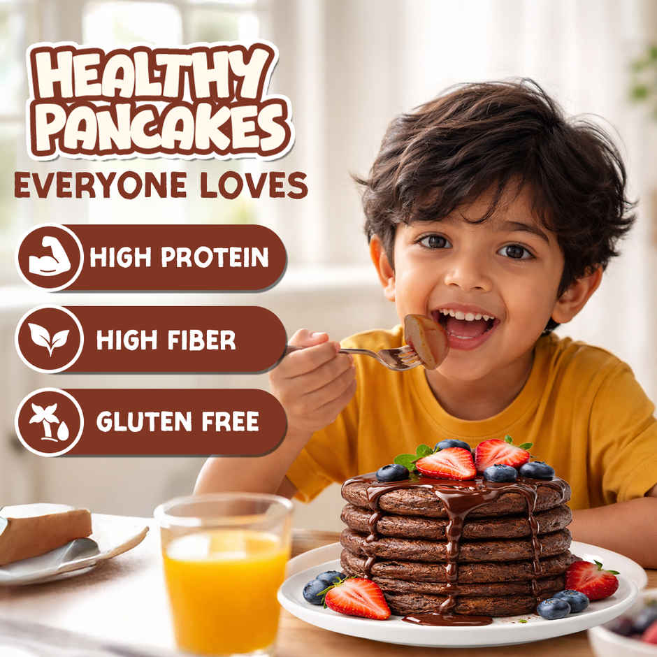 Gladful Choco Pancake Sprouted Millets and Masoor Mix