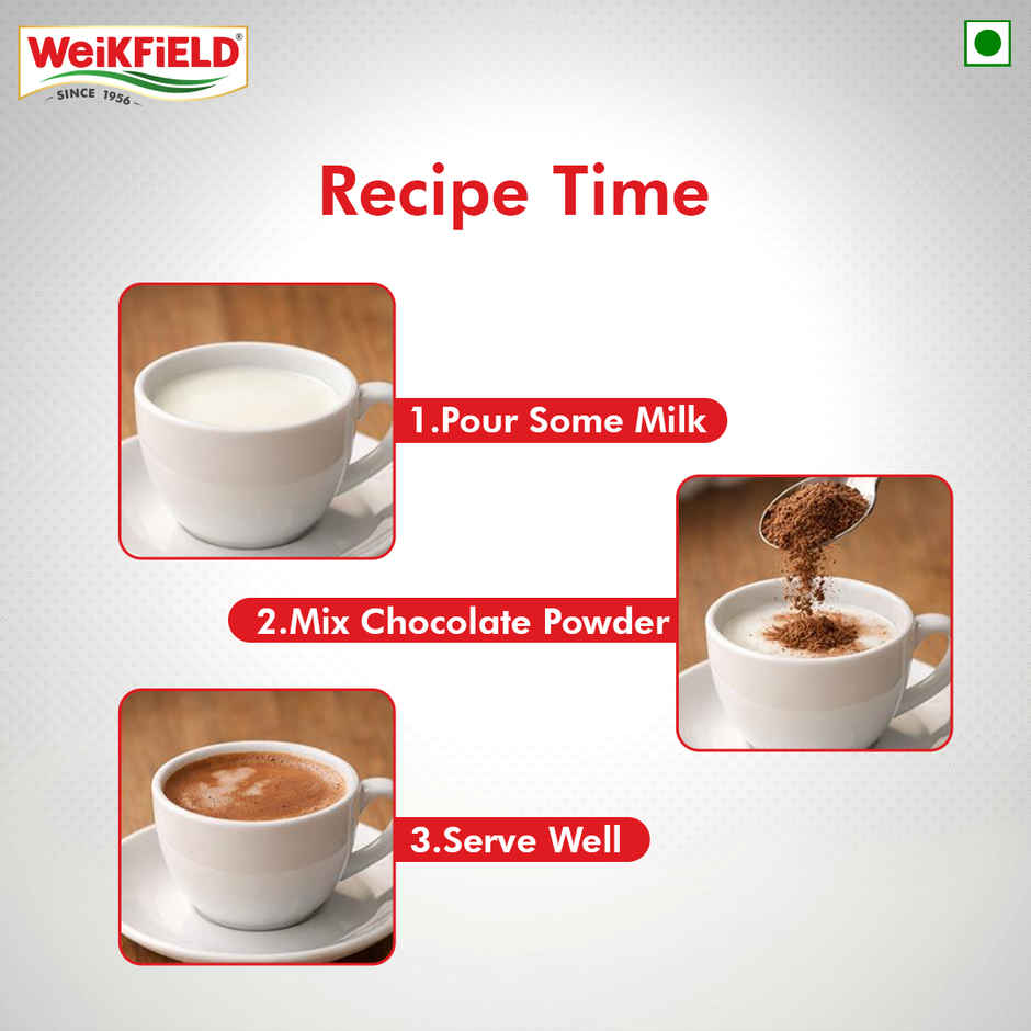 Weikfield Drinking Chocolate Powder Jar