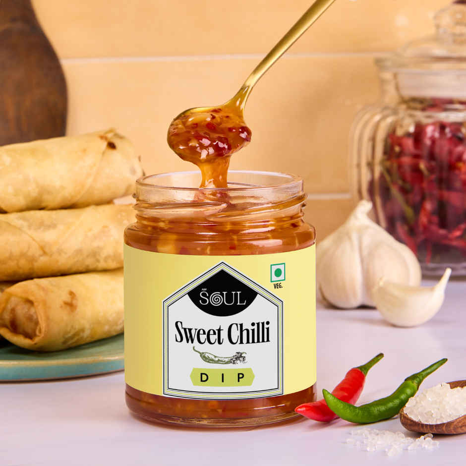 Adf Soul Sweet Chilli Dip & The Baker's Dozen Zero Maida Lavash Baked Snack Combo