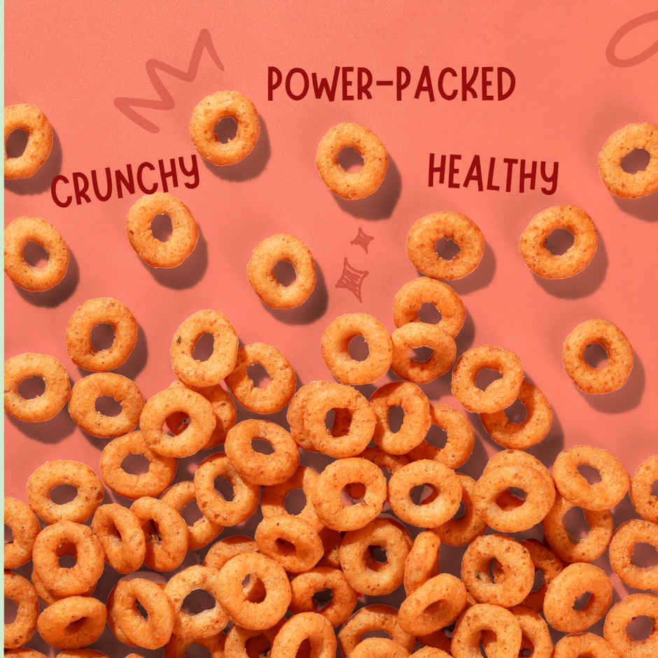 Troovy High Protein Tangy Tomato Puffs | No Palm Oil, No Chemicals