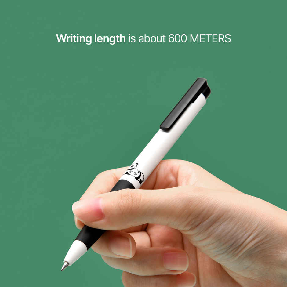 Kaco K7 Panda Party Gel Pen | Black