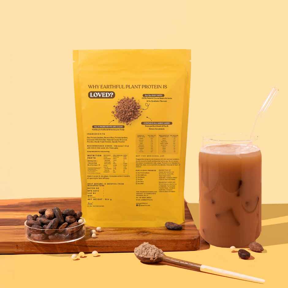 Earthful Honest Plant Protein - Indonesian Cocoa