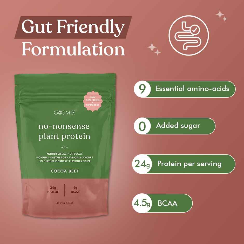 Cosmix No Nonsense Plant Protein Cocoa Beet