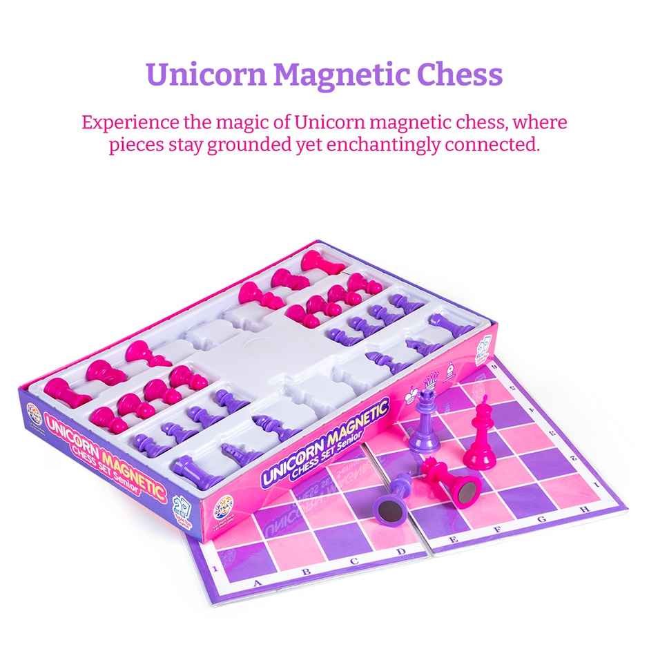 Ratna's Unicorn Magnetic Chess Set Sr