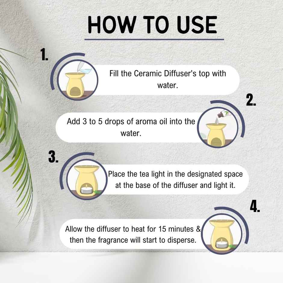 Asian Aura Diffuser Aroma Oils For Home Fragrance 10 ml Lemongrass