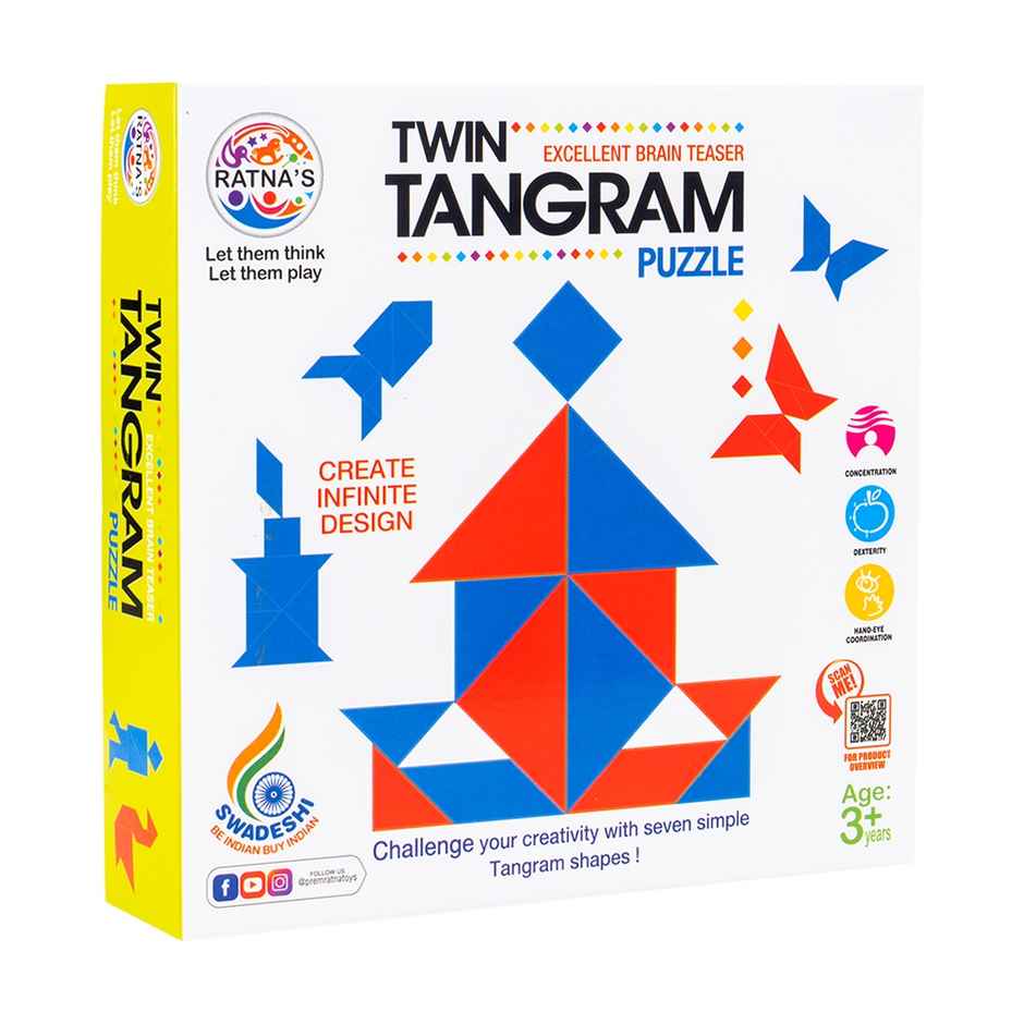 Ratna's Twin Tangram | Assorted