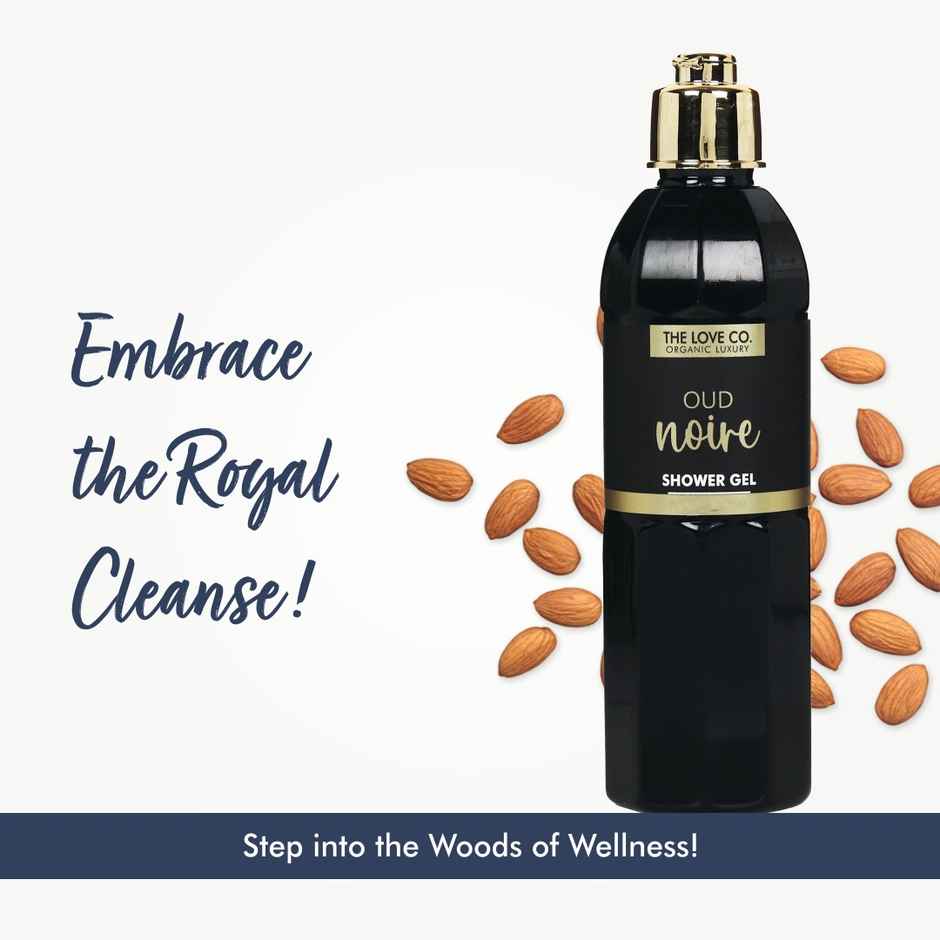 The Love Co. Oud Noir Shower Gel