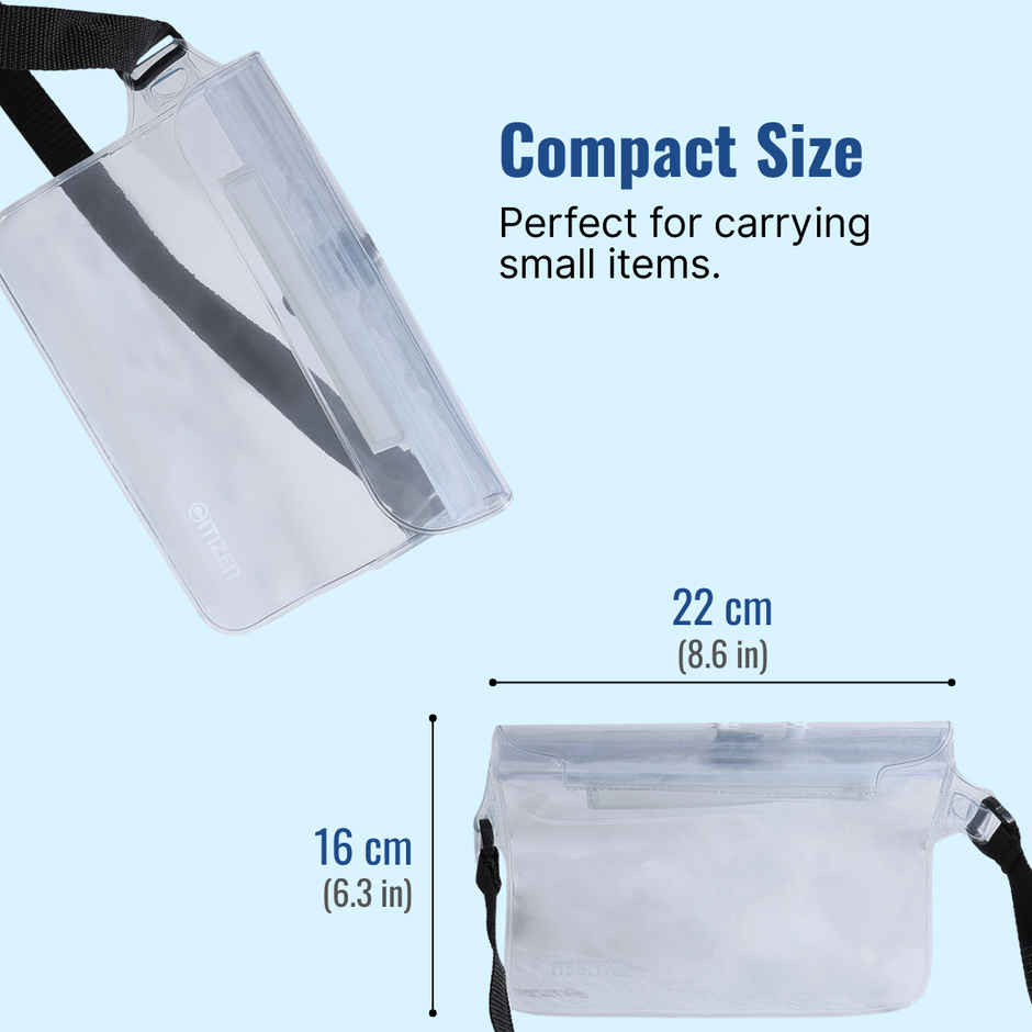 Citizen Waterproof Pouch with Adjustable Strap