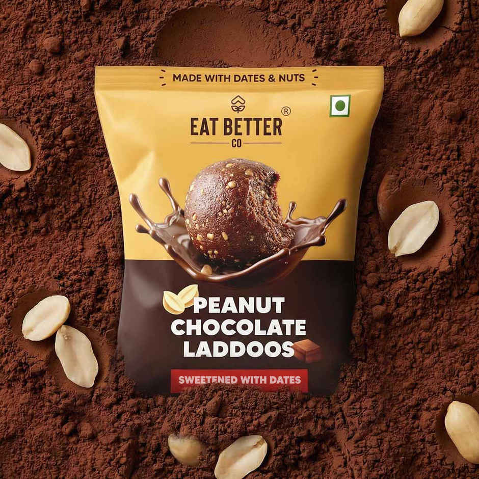 Eat Better Co Peanut Chocolate Sugar-Free Laddu