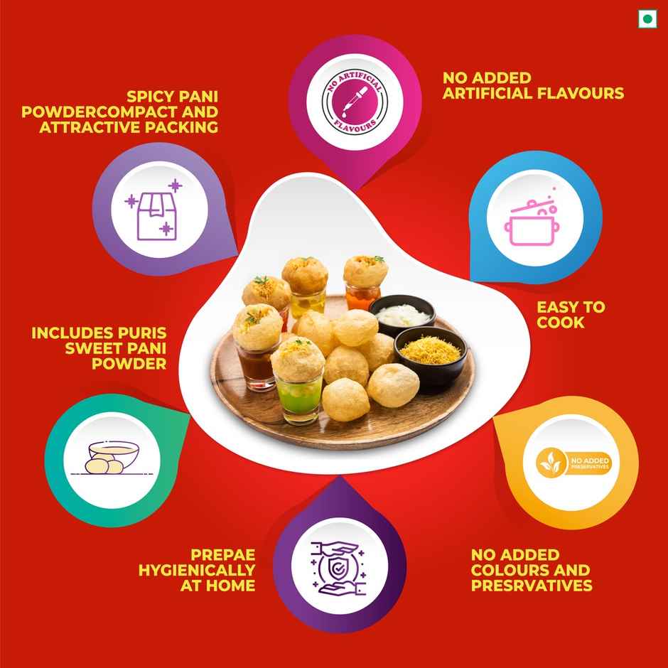 Kwality Pani Puri Kit - Box