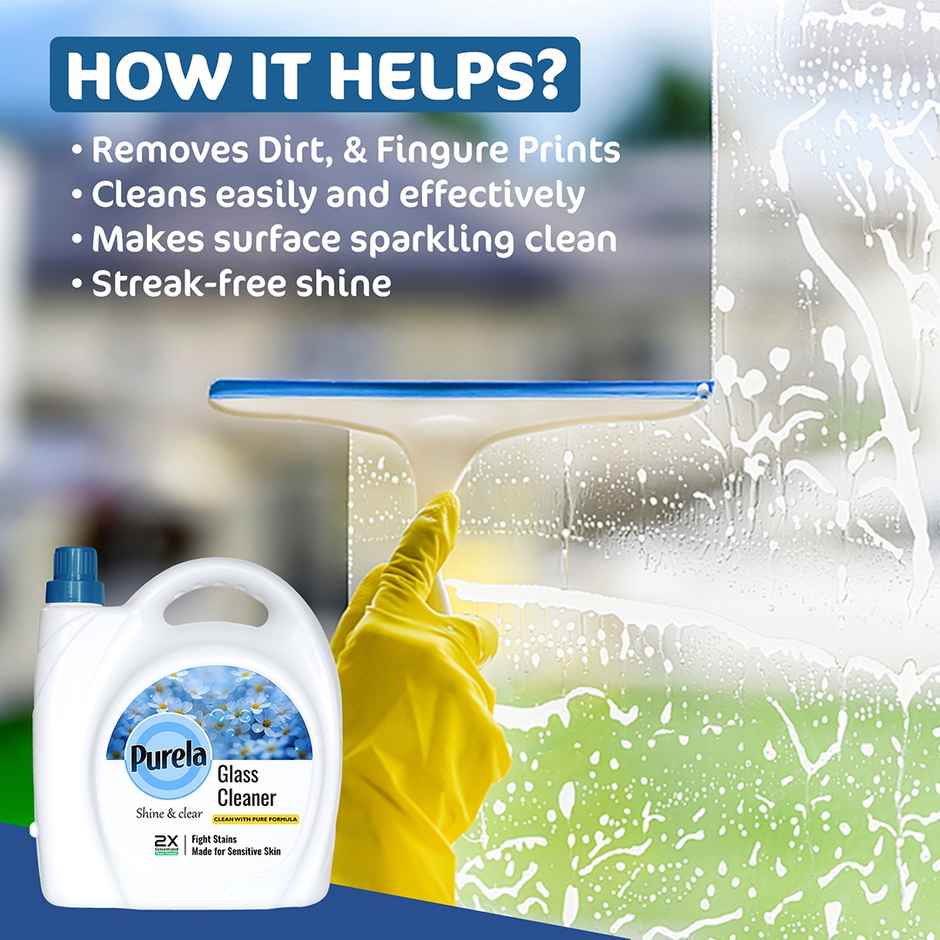 Purela Glass Cleaner & Multi Surface Cleaner Spray