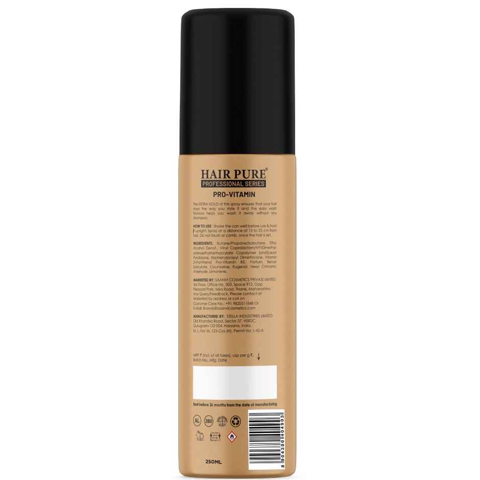 Hair Pure Hair Spray Extra Hold