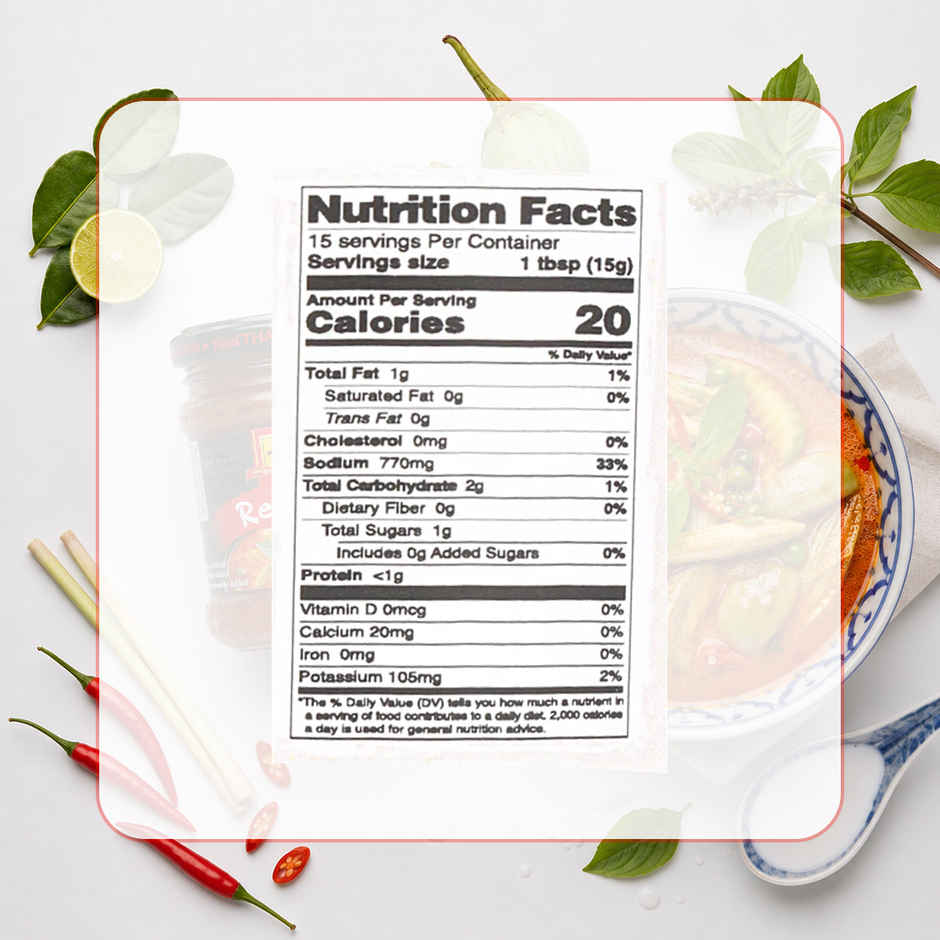 Real Thai Red Curry Paste