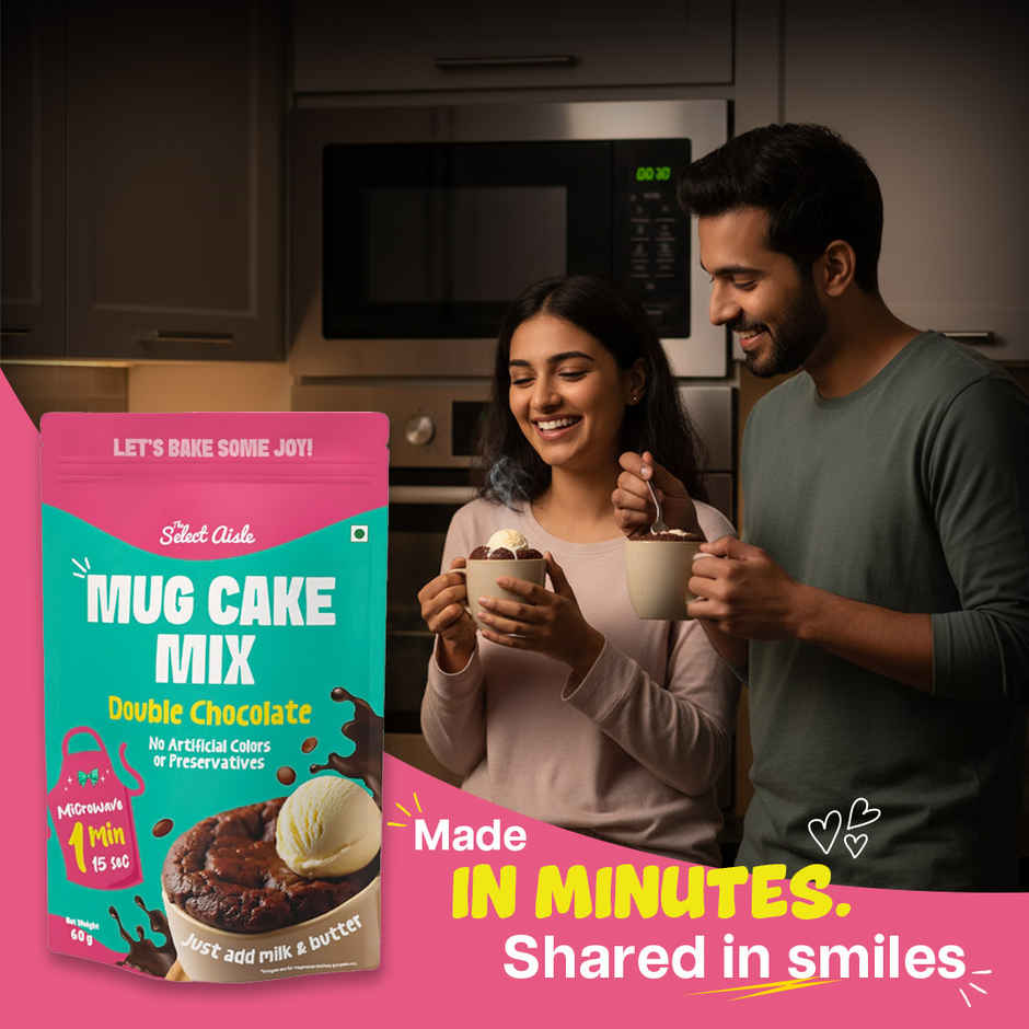 The Select Aisle Mug Cake Mix | Double Chocolate