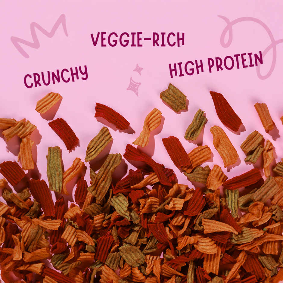 Troovy High Protein Mix Veggie Chips | No Palm Oil, No Chemicals