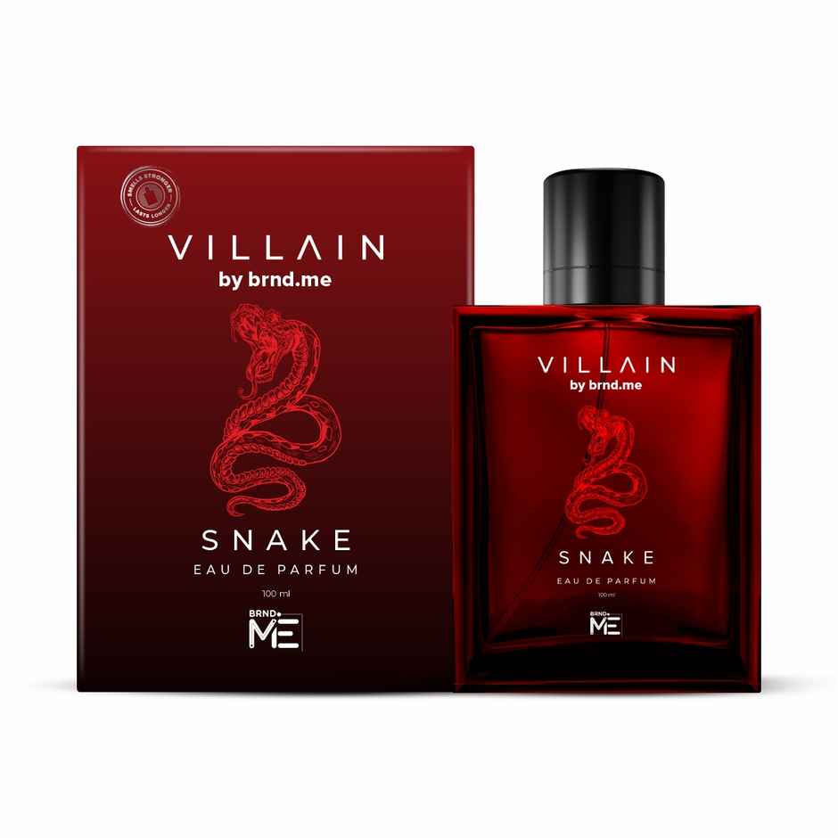 VILLAIN Snake Perfume for Men | Smoky Patchouli EDP | Long Lasting