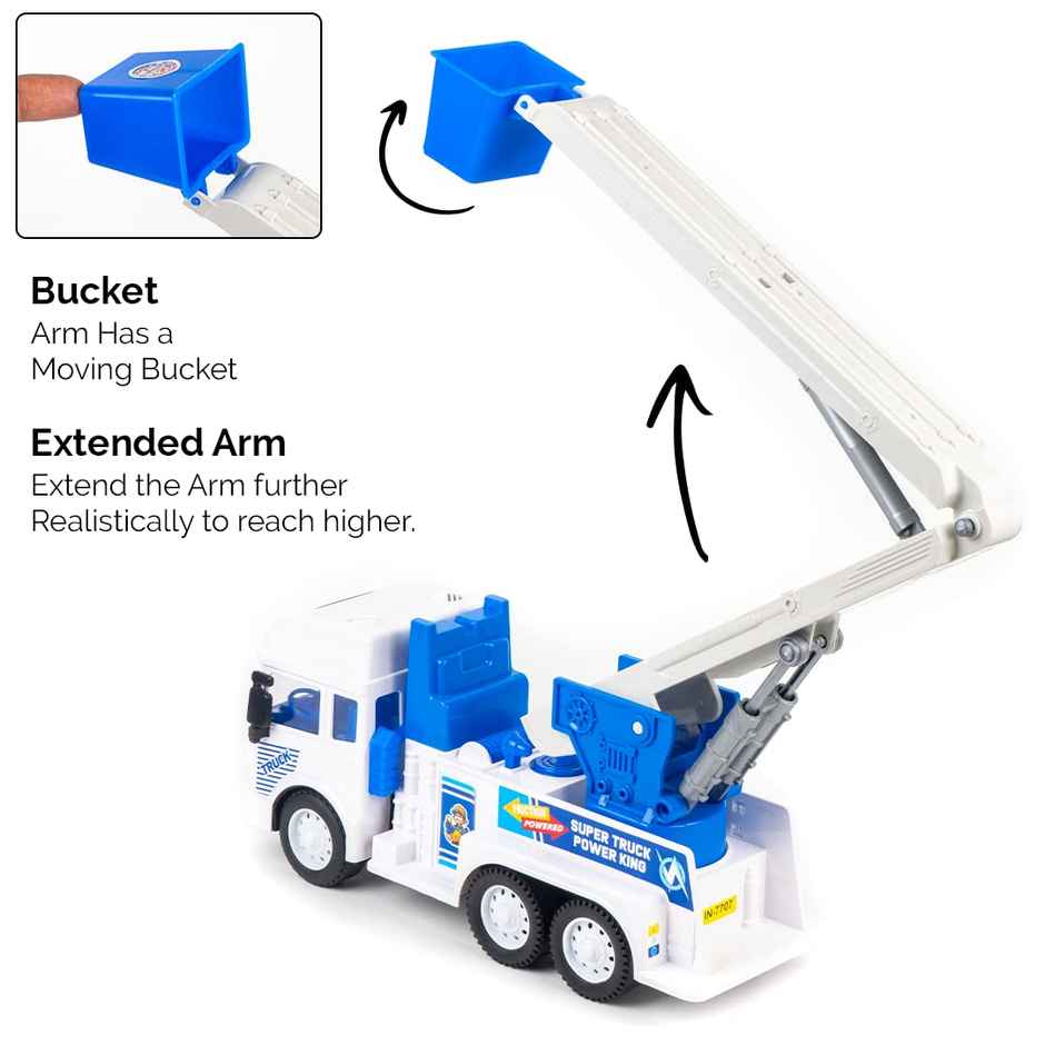 Ratna's Toy City Service Truck Ratna's - Assorted